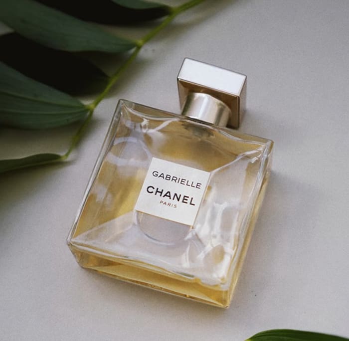 a bottle of perfume